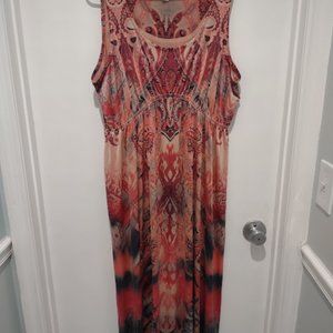 One World casual full length dress. XL